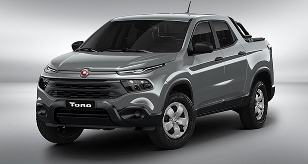 Fiat Toro: Dianteira ganhou novo design com novo design com para-choque tipo overbumper